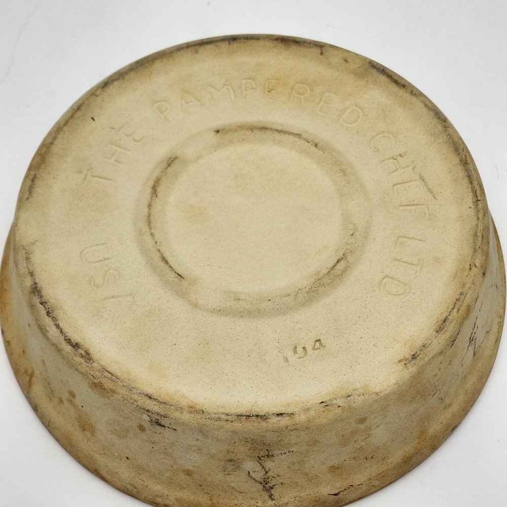 Pampered Chef LTD Mini Deep Dish 8" Round Stoneware Baker #104 - Picture 4 of 4